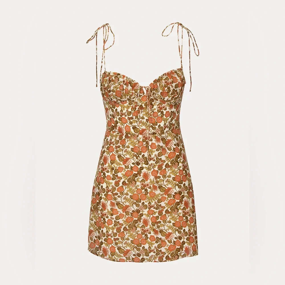 Realisation 100% SILK The Devon in 70s Floral XS - Picture 1 of 10